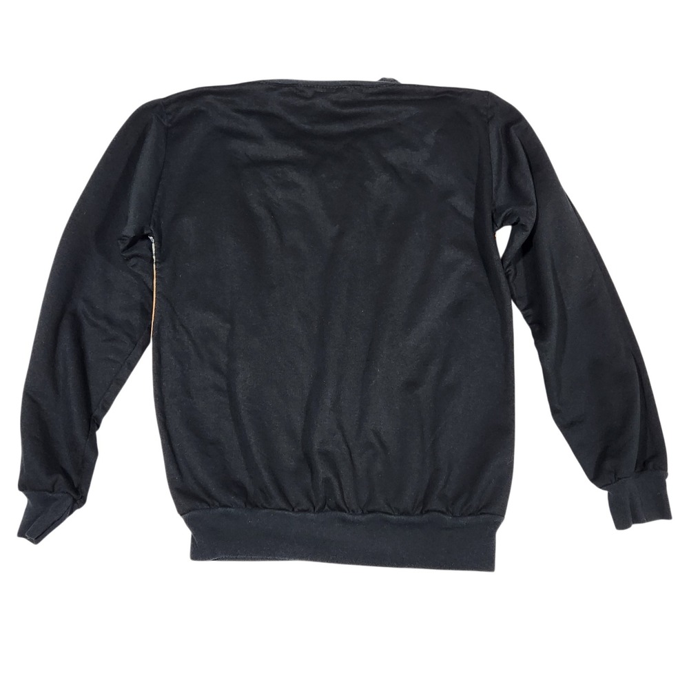 VTG 90's Mickey Unlimited Disney Sweatshirt Womens M Black Paris Minnie Travel - Picture 3 of 12